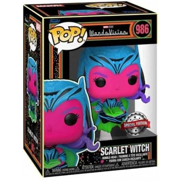 Funko POP ! Marvel Wandavision - Scarlet Witch 986 special edition